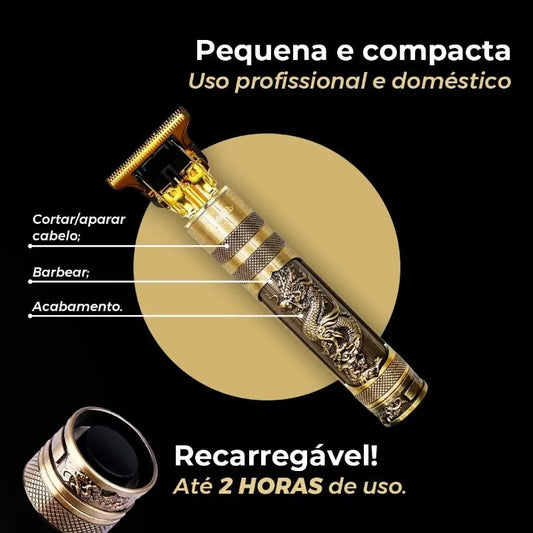 Aparador de Cabelo Elétrico Recarregável